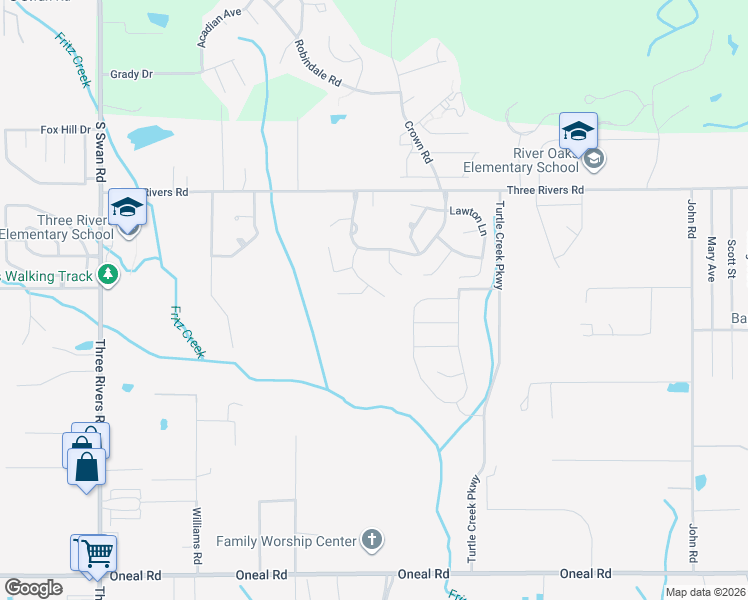 map of restaurants, bars, coffee shops, grocery stores, and more near 13459 Addison Avenue in Gulfport