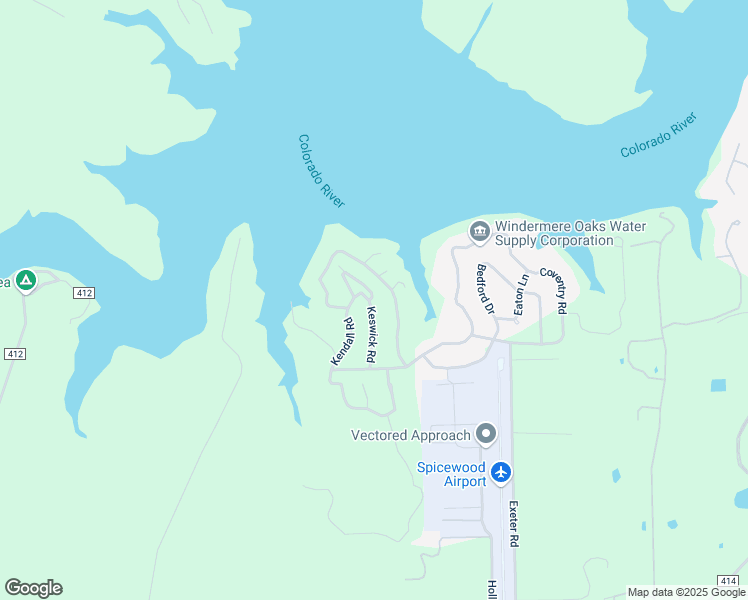 map of restaurants, bars, coffee shops, grocery stores, and more near 123 Keswick Road in Spicewood
