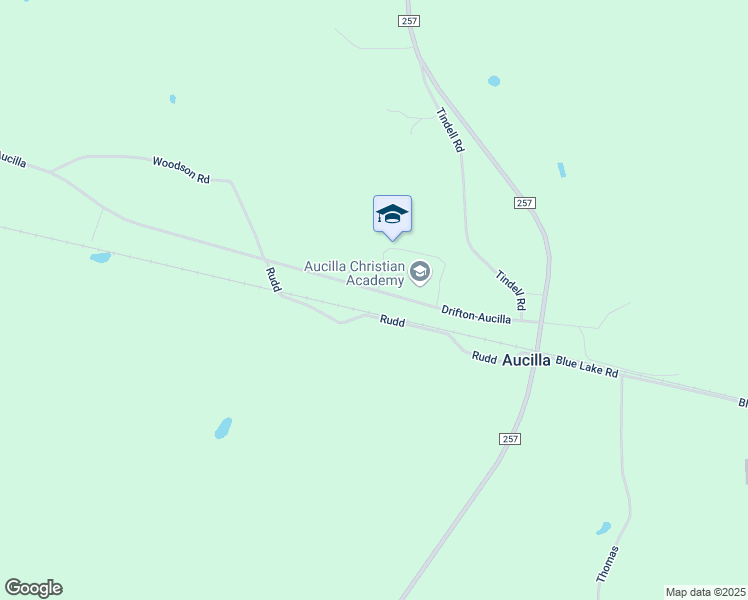 map of restaurants, bars, coffee shops, grocery stores, and more near 1-721 Rudd in Monticello