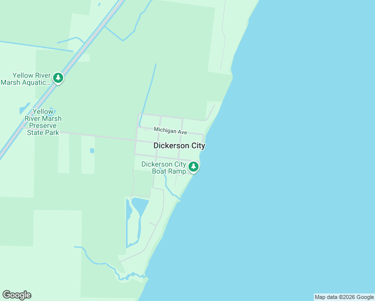 map of restaurants, bars, coffee shops, grocery stores, and more near 6424 Dickerson City Road in Milton