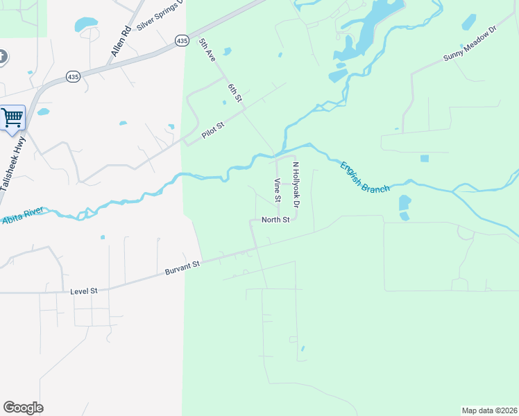 map of restaurants, bars, coffee shops, grocery stores, and more near 72249 Cryer Road in Abita Springs