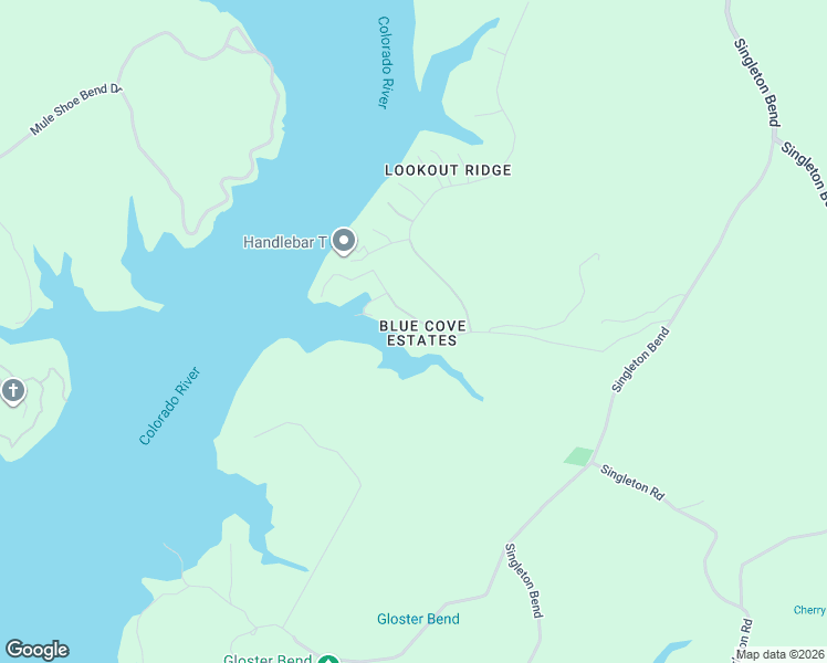 map of restaurants, bars, coffee shops, grocery stores, and more near 26607 Blue Cove Road in Marble Falls