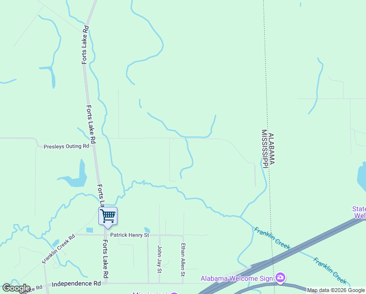 map of restaurants, bars, coffee shops, grocery stores, and more near 12004 Demouey Road in Moss Point