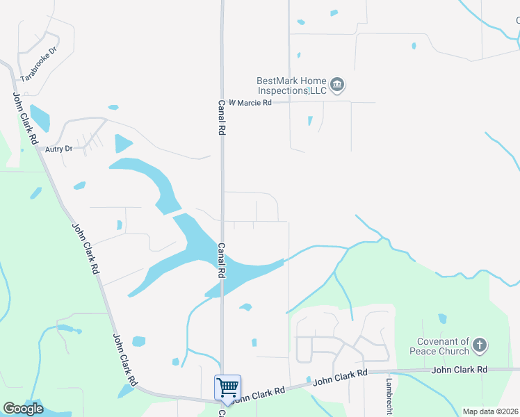 map of restaurants, bars, coffee shops, grocery stores, and more near 18070 Inman Knoll Drive in Gulfport