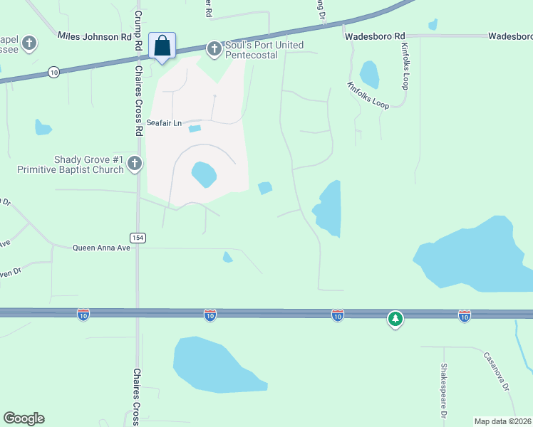 map of restaurants, bars, coffee shops, grocery stores, and more near 9403 Montserrat Court in Tallahassee