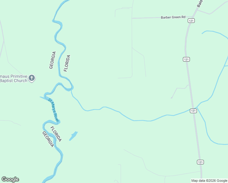 map of restaurants, bars, coffee shops, grocery stores, and more near 14709 Howard Road in Bryceville