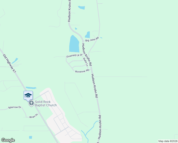 map of restaurants, bars, coffee shops, grocery stores, and more near 13389 Hudson Krohn Road in Biloxi