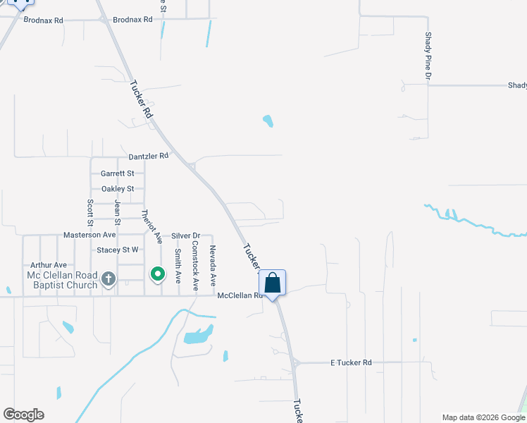 map of restaurants, bars, coffee shops, grocery stores, and more near 9800 Tucker Road in Ocean Springs