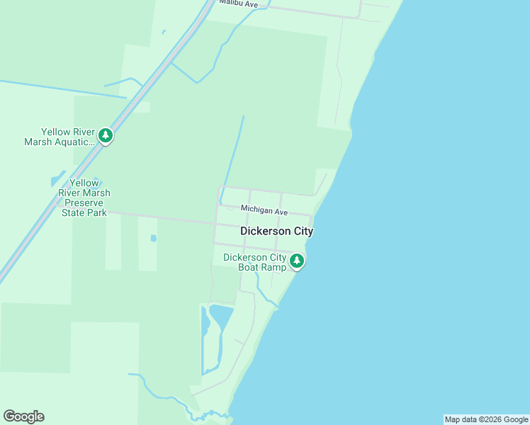 map of restaurants, bars, coffee shops, grocery stores, and more near 6351 Dickerson Avenue in Milton