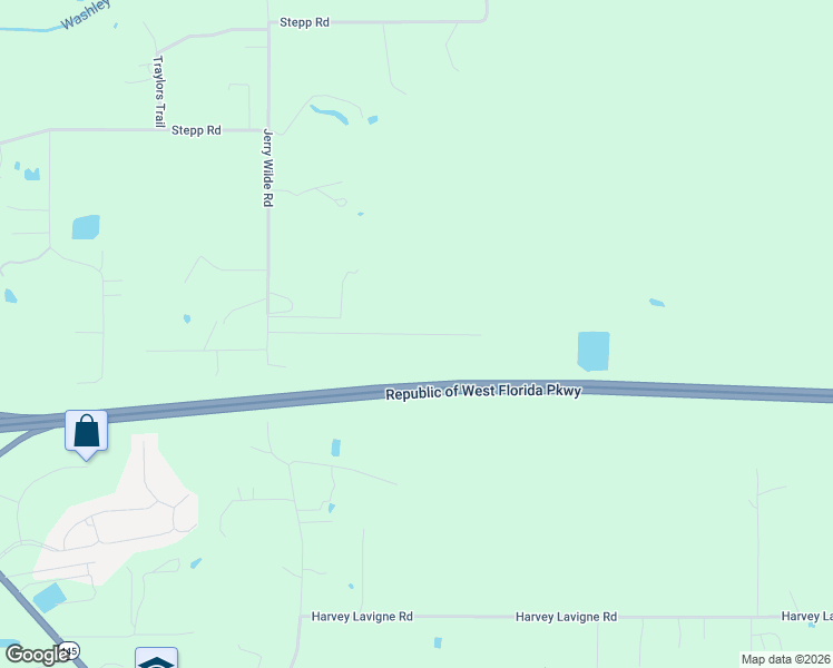 map of restaurants, bars, coffee shops, grocery stores, and more near 24347 Micheal Road in Ponchatoula