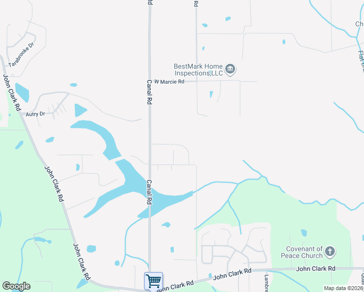map of restaurants, bars, coffee shops, grocery stores, and more near 18070 Inman Knoll Drive in Gulfport
