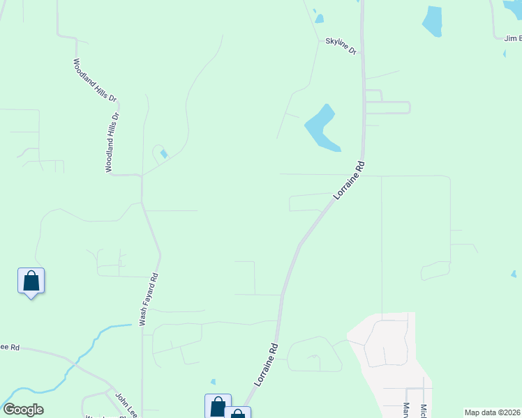 map of restaurants, bars, coffee shops, grocery stores, and more near 13539 Lorraine Road in Biloxi