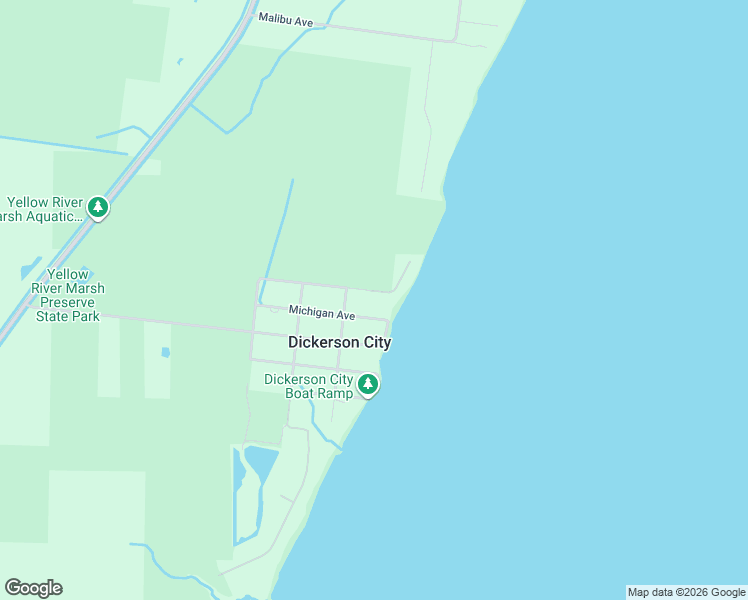 map of restaurants, bars, coffee shops, grocery stores, and more near 6373 Dickerson Avenue in Milton
