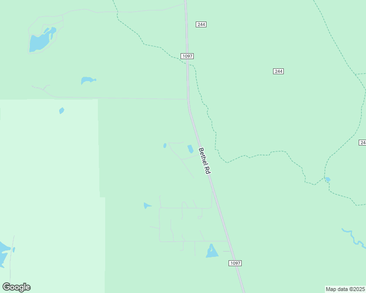 map of restaurants, bars, coffee shops, grocery stores, and more near 16173 Bethel Road in Montgomery