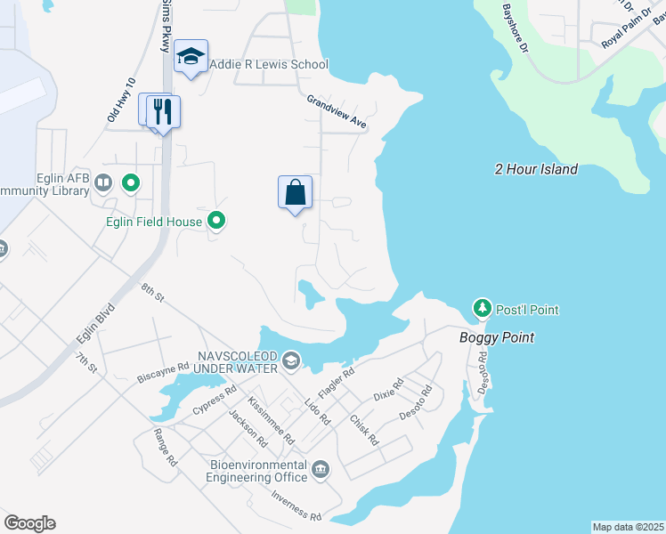 map of restaurants, bars, coffee shops, grocery stores, and more near 106 Arrowpoint Cove in Valparaiso