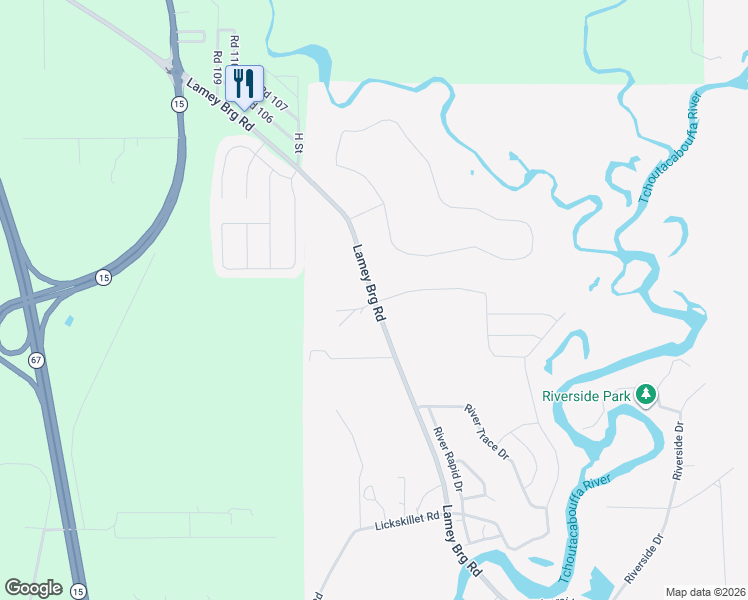 map of restaurants, bars, coffee shops, grocery stores, and more near 14001 Lamey Bridge Road in Biloxi
