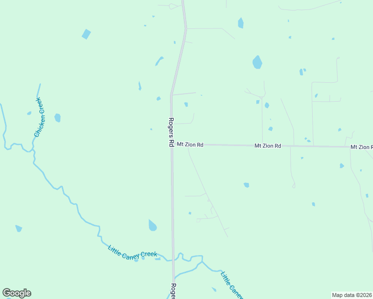 map of restaurants, bars, coffee shops, grocery stores, and more near 4540 Mount Zion Road in New Waverly