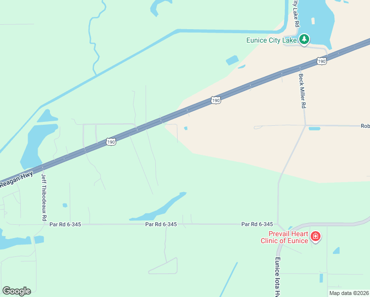 map of restaurants, bars, coffee shops, grocery stores, and more near 209 Devillier Road in Eunice