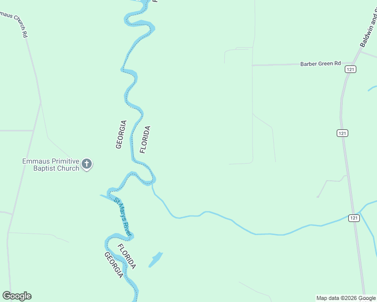 map of restaurants, bars, coffee shops, grocery stores, and more near 14709 Howard Road in Bryceville