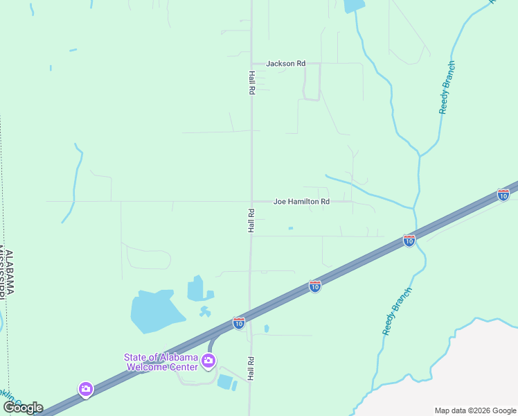 map of restaurants, bars, coffee shops, grocery stores, and more near 14401 Joe Hamilton Road in Grand Bay