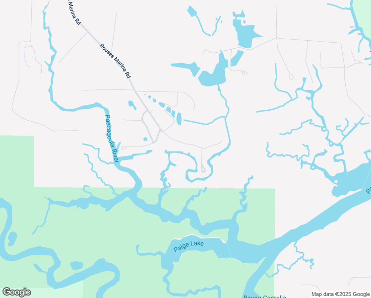map of restaurants, bars, coffee shops, grocery stores, and more near 9921 Hidden Lake Rd in Vancleave