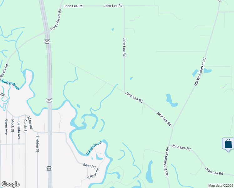 map of restaurants, bars, coffee shops, grocery stores, and more near 14029 John Lee Road in Biloxi