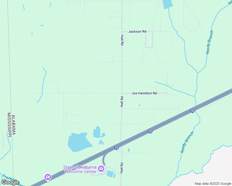 map of restaurants, bars, coffee shops, grocery stores, and more near Dewey Smith Road in Grand Bay