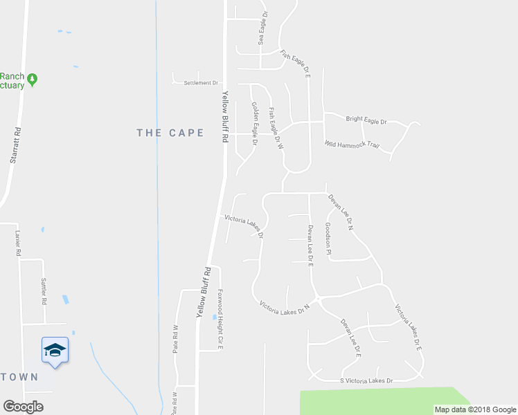 map of restaurants, bars, coffee shops, grocery stores, and more near 14097 Devan Lee Drive West in Jacksonville