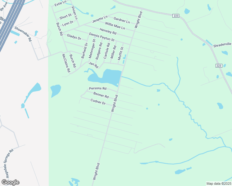 map of restaurants, bars, coffee shops, grocery stores, and more near 51 Gill Road in Shepherd