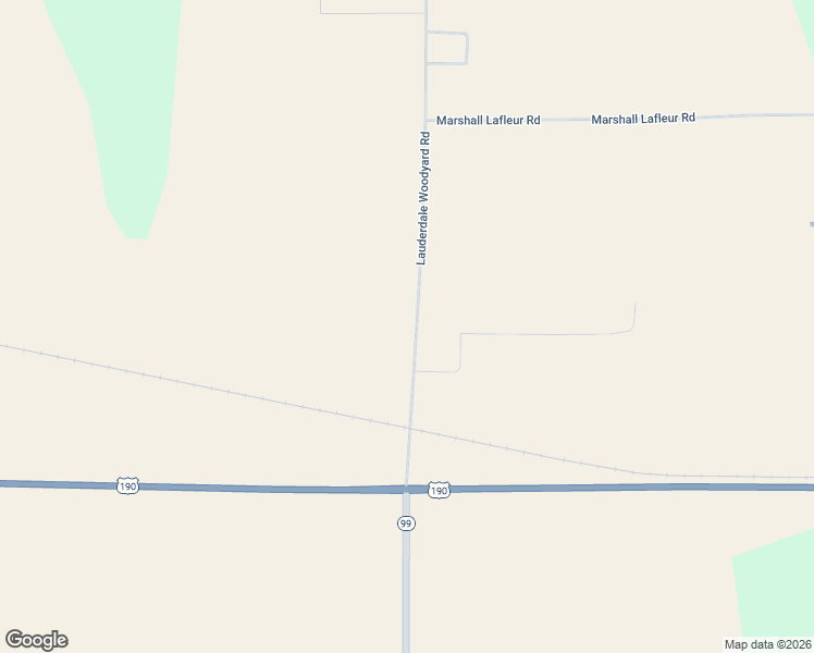 map of restaurants, bars, coffee shops, grocery stores, and more near 329 Lauderdale Woodyard Road in Kinder