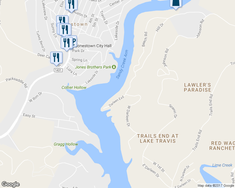 map of restaurants, bars, coffee shops, grocery stores, and more near 10701 Darleen Exd in Leander