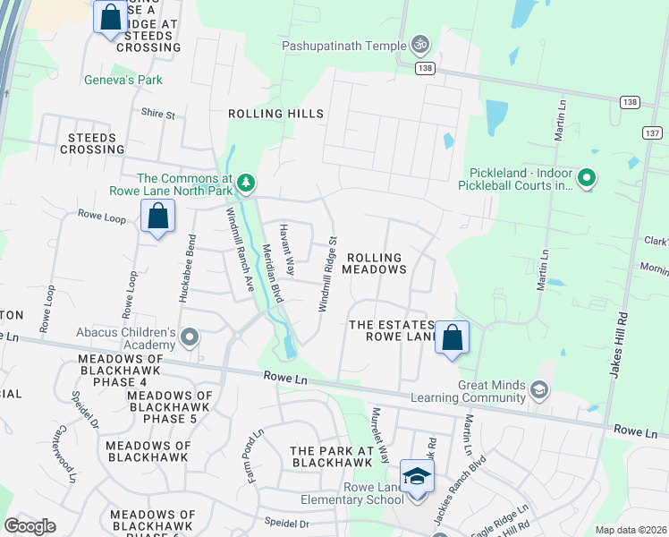 map of restaurants, bars, coffee shops, grocery stores, and more near 20908 Sleepy Daisy Cove in Pflugerville