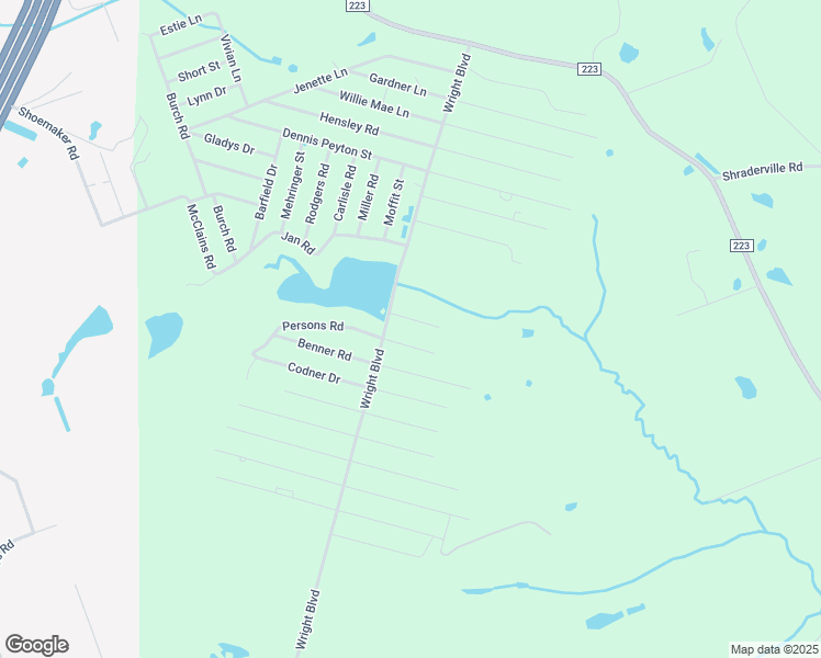 map of restaurants, bars, coffee shops, grocery stores, and more near 51 Gill Road in Shepherd