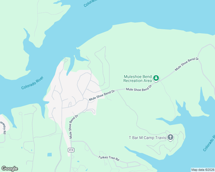 map of restaurants, bars, coffee shops, grocery stores, and more near 303 Wesley Ridge Drive in Spicewood