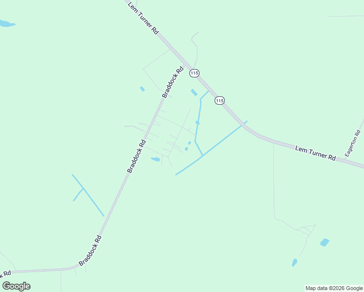 map of restaurants, bars, coffee shops, grocery stores, and more near 14959 Thomas Mill Road East in Jacksonville