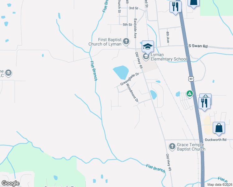map of restaurants, bars, coffee shops, grocery stores, and more near 14045 Dunnbarton Drive in Gulfport