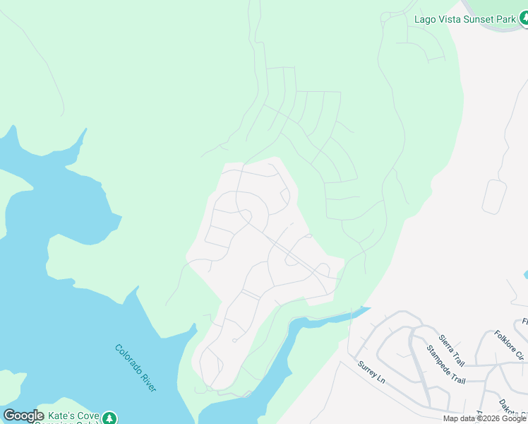 map of restaurants, bars, coffee shops, grocery stores, and more near 8008 Prairie Rye Drive in Meadowlakes
