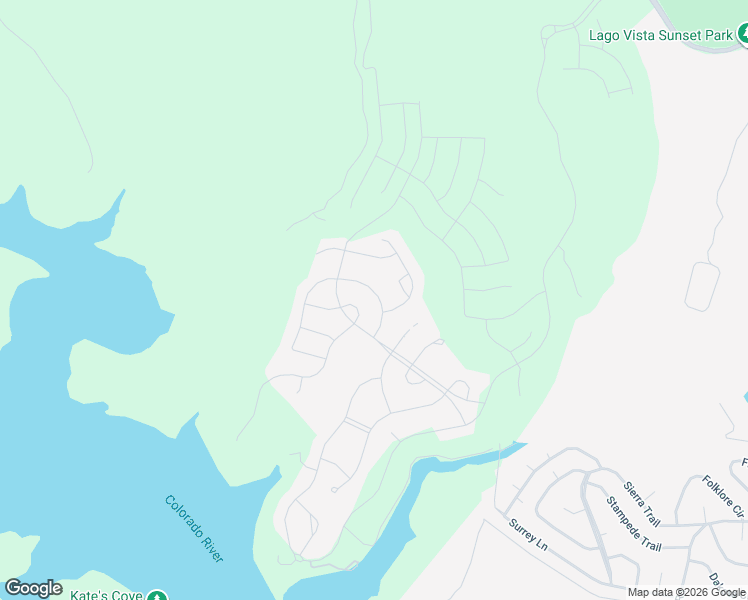 map of restaurants, bars, coffee shops, grocery stores, and more near 8008 Prairie Rye Drive in Meadowlakes