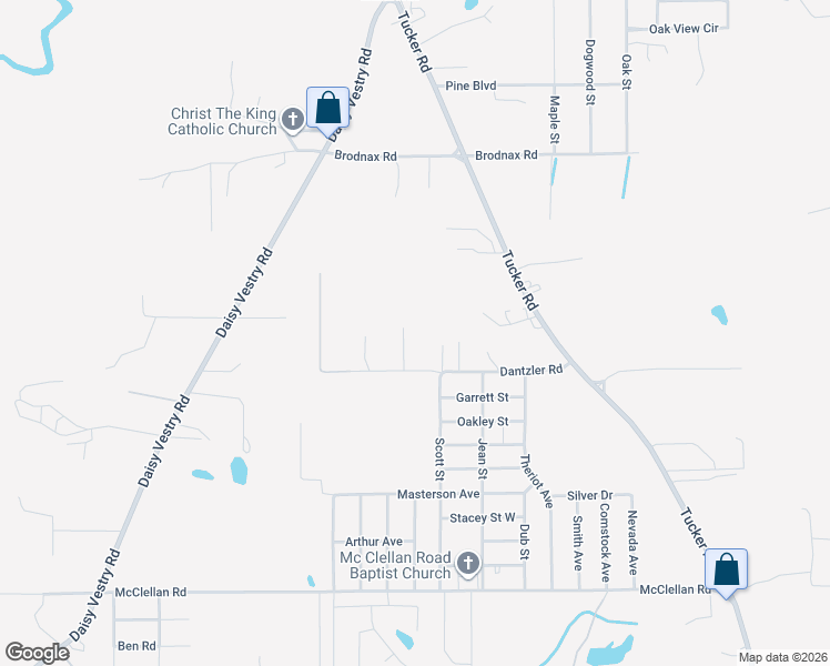 map of restaurants, bars, coffee shops, grocery stores, and more near 15036 Dantzler Road in Ocean Springs