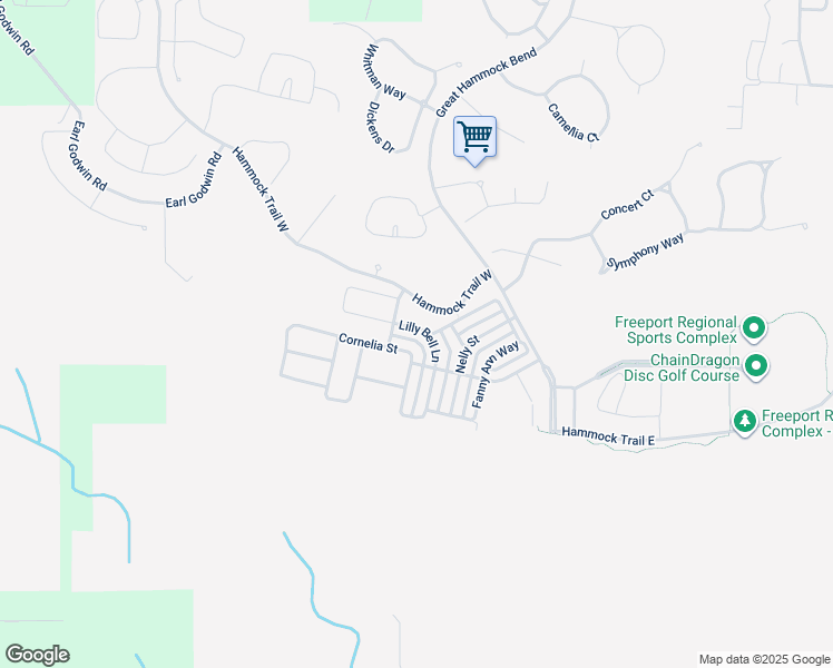 map of restaurants, bars, coffee shops, grocery stores, and more near 322 Cornelia Street in Freeport