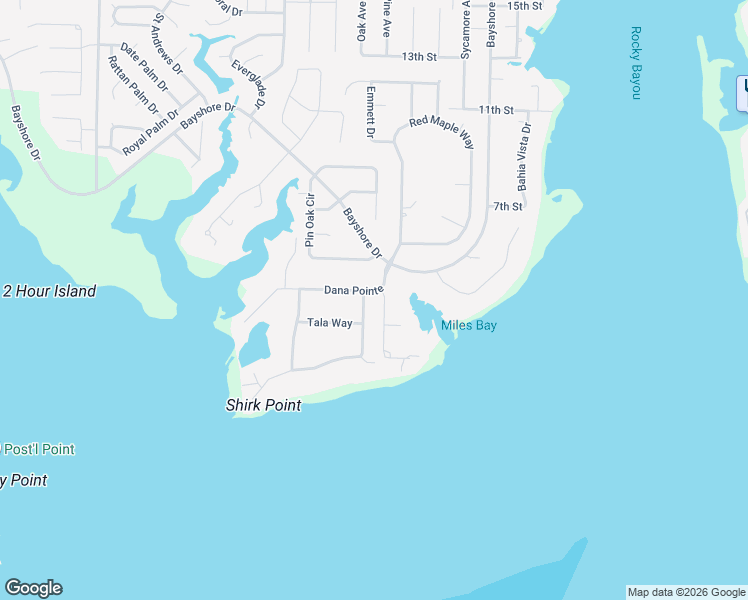 map of restaurants, bars, coffee shops, grocery stores, and more near 202 Yacht Club Drive in Niceville