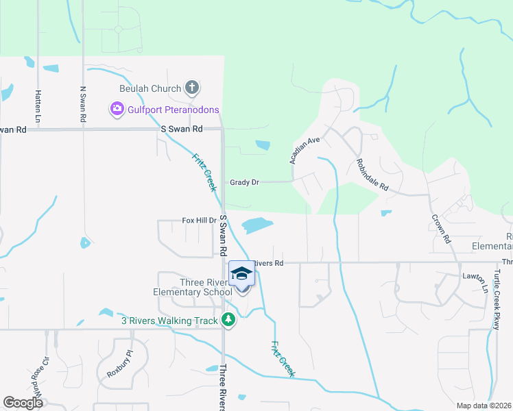 map of restaurants, bars, coffee shops, grocery stores, and more near 13535 McMurtray Road in Gulfport