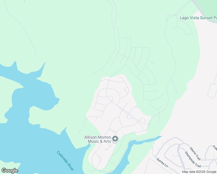 map of restaurants, bars, coffee shops, grocery stores, and more near 8201 Prairie Rye Drive in Meadowlakes