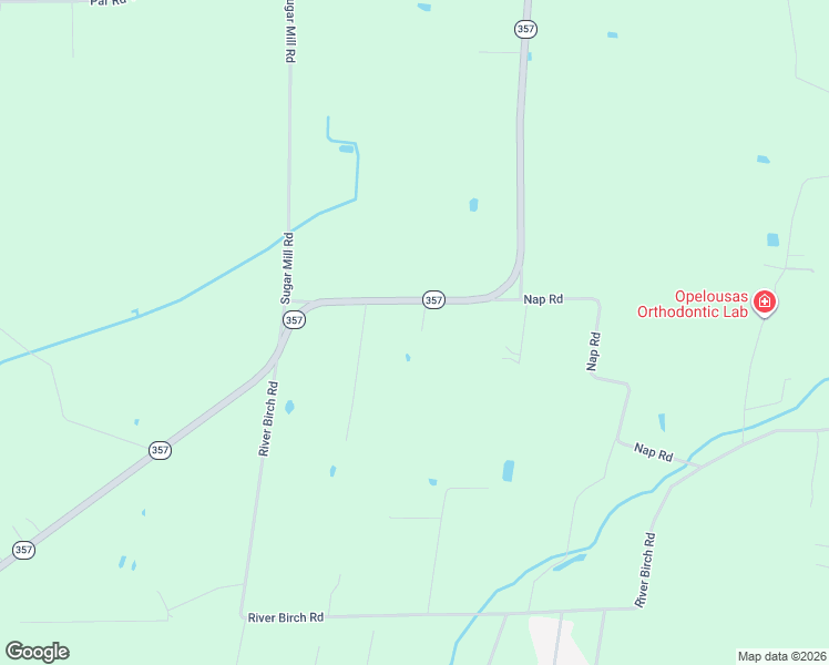 map of restaurants, bars, coffee shops, grocery stores, and more near 3306 Louisiana 357 in Opelousas