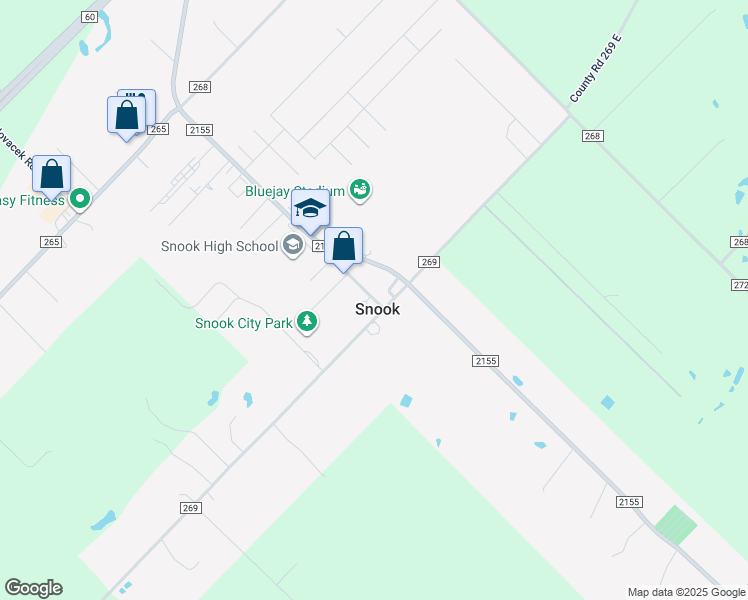 map of restaurants, bars, coffee shops, grocery stores, and more near in Snook