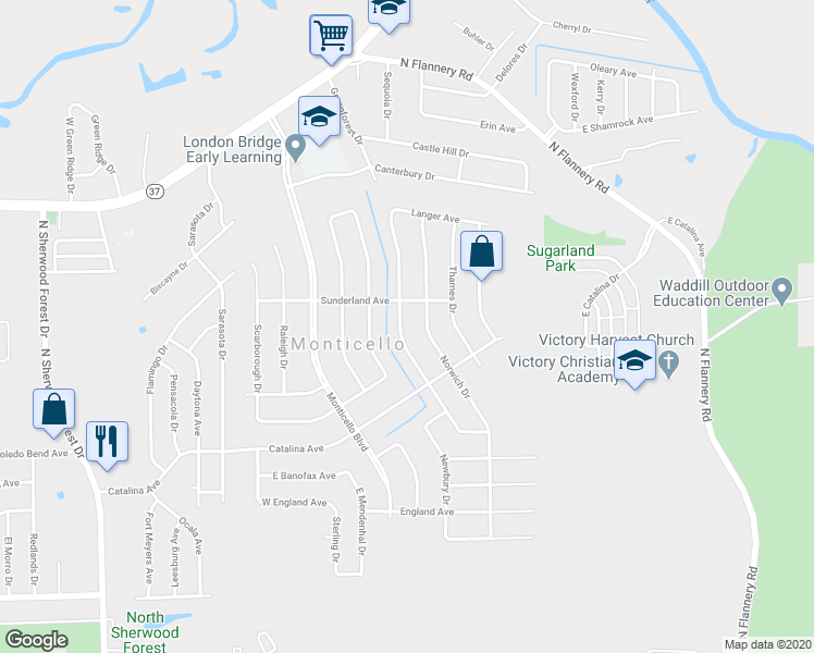 map of restaurants, bars, coffee shops, grocery stores, and more near 4336 Linstrom Drive in Baton Rouge