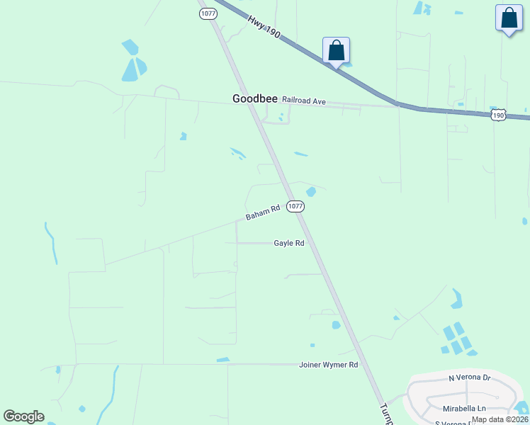 map of restaurants, bars, coffee shops, grocery stores, and more near 12505 Baham Road in Covington