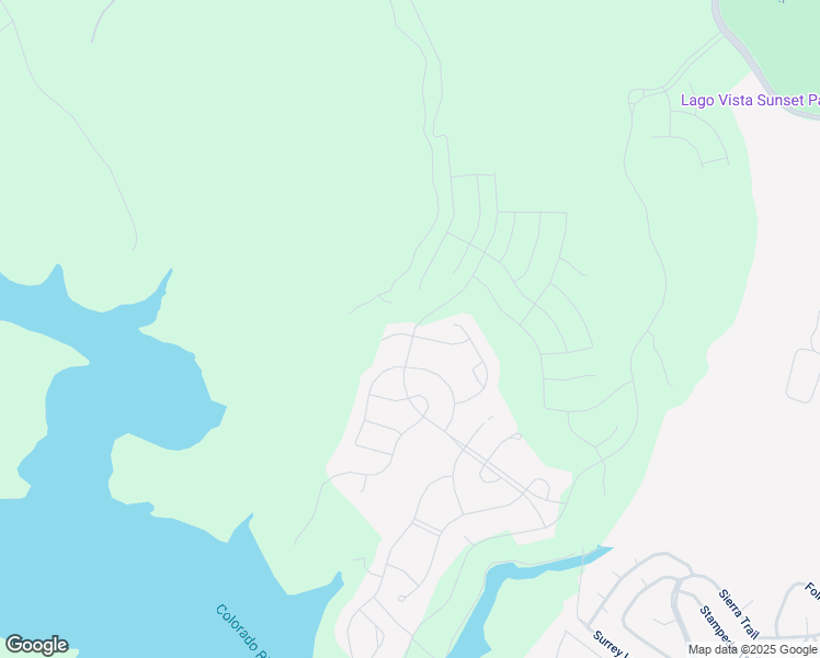 map of restaurants, bars, coffee shops, grocery stores, and more near 8100 Copper Prairie Bend in Lago Vista