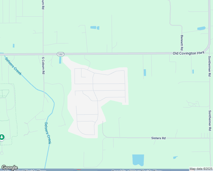 map of restaurants, bars, coffee shops, grocery stores, and more near 20299 Camden Lane in Hammond