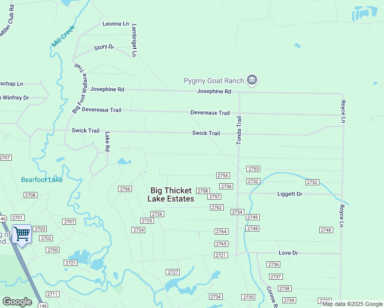 map of restaurants, bars, coffee shops, grocery stores, and more near 596 Garrett Road in Livingston